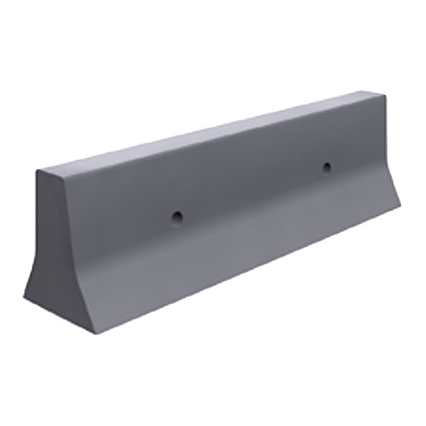 27 in High x 8 ft Long Concrete Traffic Control Barrier « BC Site Service