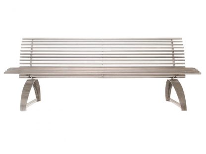 Stainless Steel Park Bench