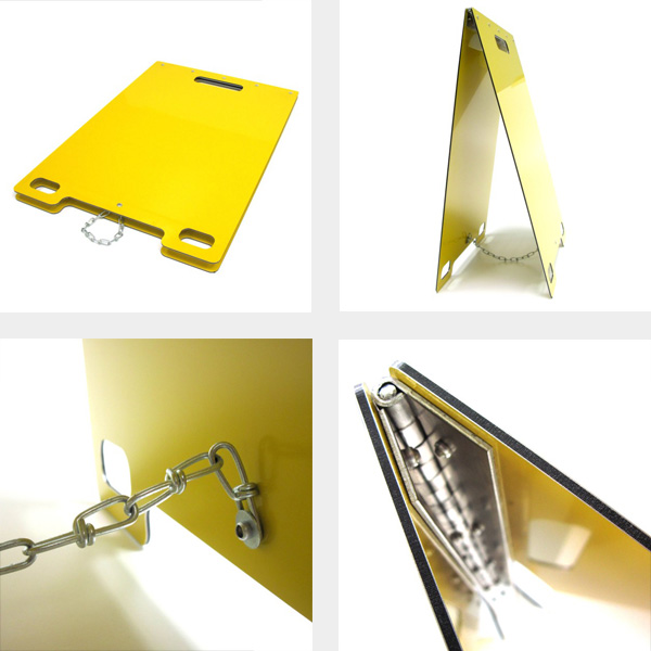 Portable Sandwich Boards Detail