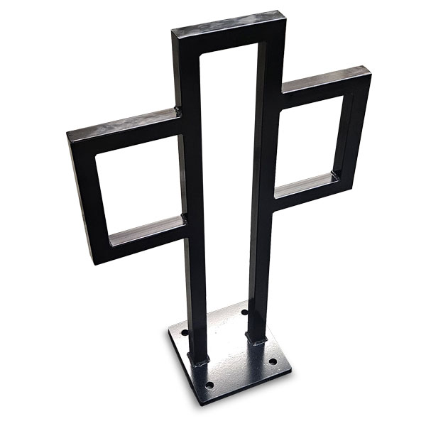 Two-Bike Surface Mounted Bike Rack