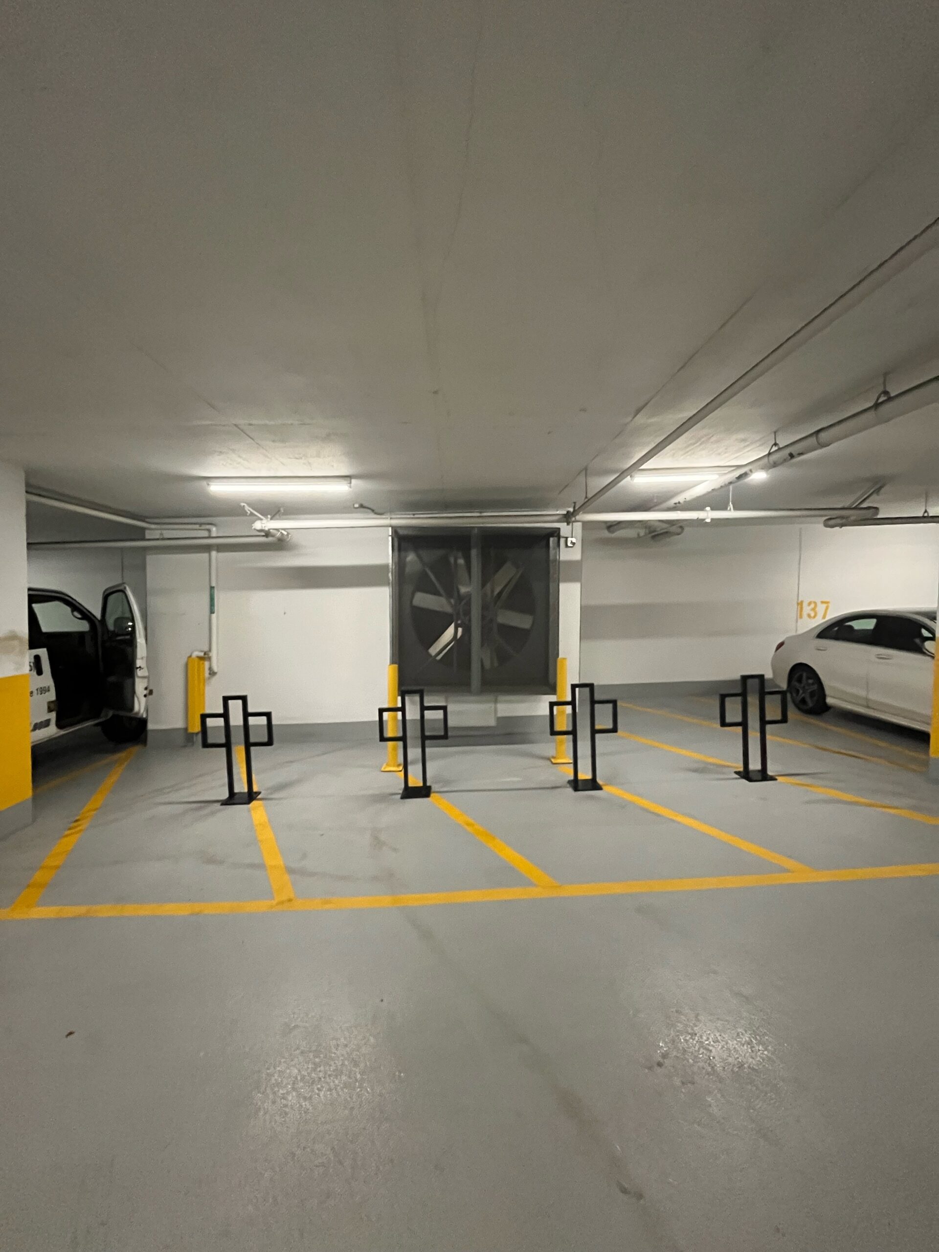 Two-Bike Surface Mounted Bike Rack - Image 3