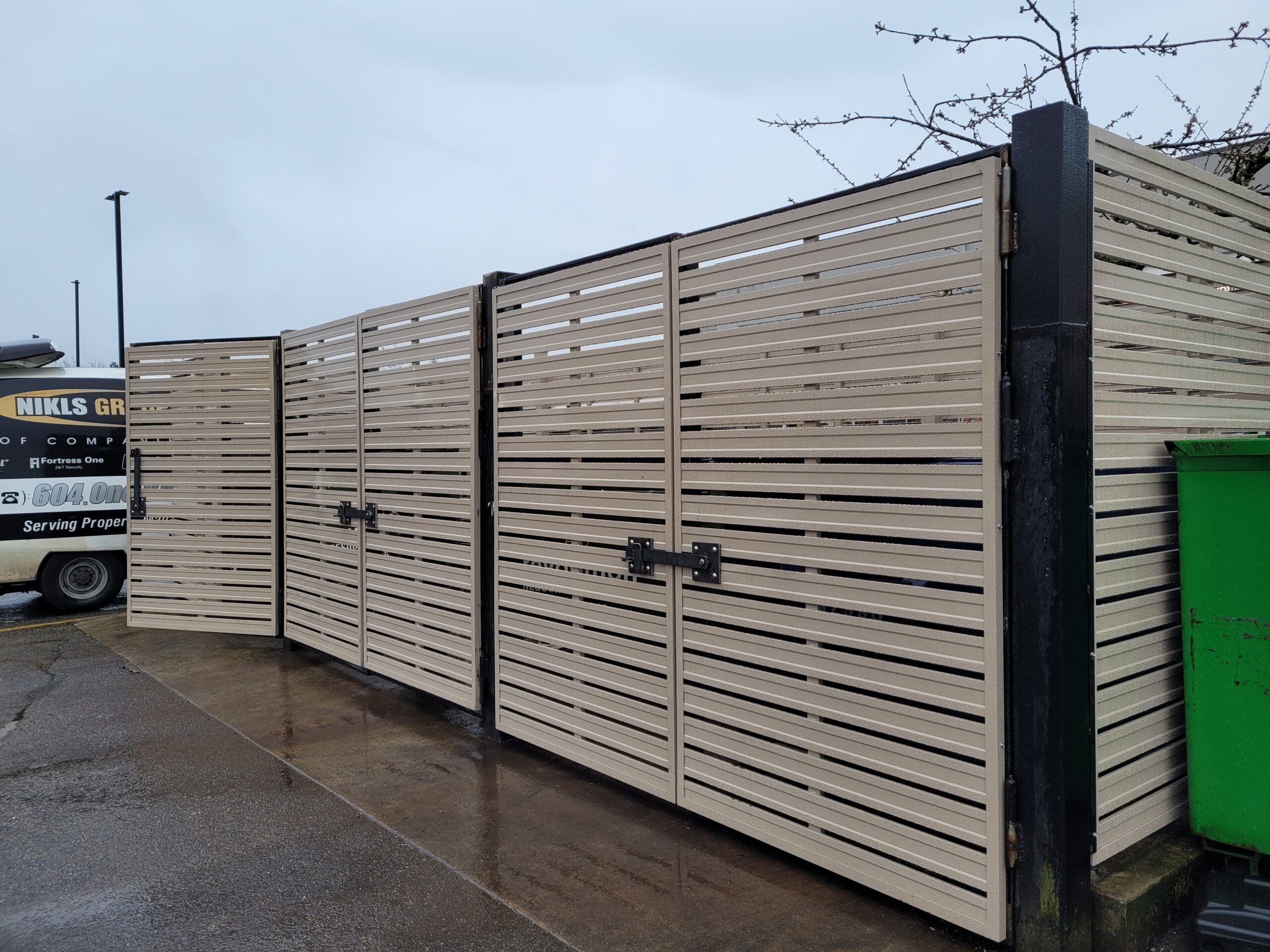 Custom Commercial Garbage Dumpster Enclosures - Image 8