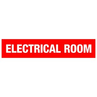 Electrical Room Door Sign 20″ x 4″ – BC Site Service