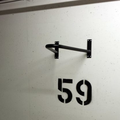 "U" Shape Wall Mount bike rack for 2 bikes