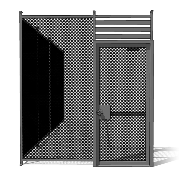 Custom Fabricated Bike Rooms and Lockup Cages
