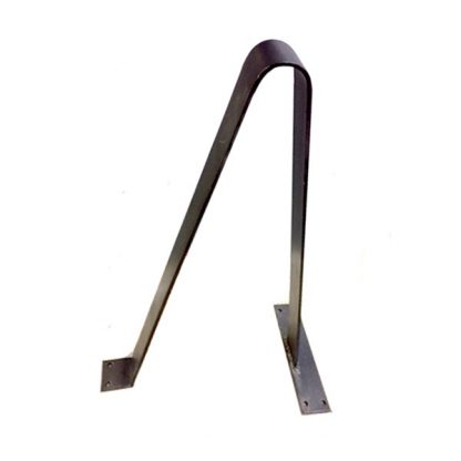 V-Shape Floor Mount Bike Rack For Holding 2 Bicylces