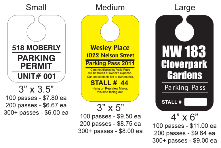 Step One Parking Passes BC Site Service