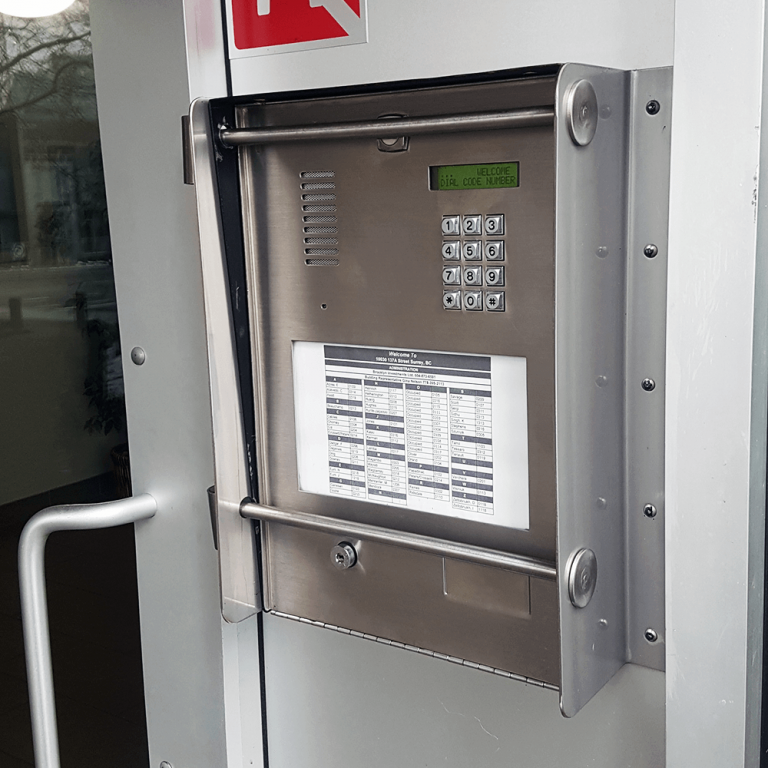Custom Enterphone Security Covers and Security Bars with Locks – BC ...